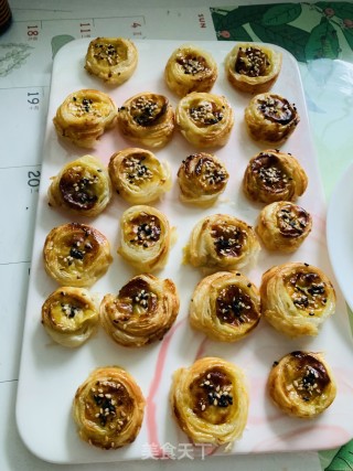 空气炸锅—-香蕉鸡蛋手抓饼的做法步骤：7