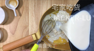 软心卡仕达派，酥酥派皮，卡仕达酱口感神似布丁，下午茶的绝配。的做法步骤：10