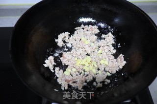 筋道鲜美的肉末豇豆手擀面的做法步骤：7