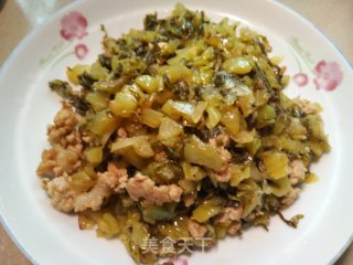 酸菜炒肉末的做法步骤：11