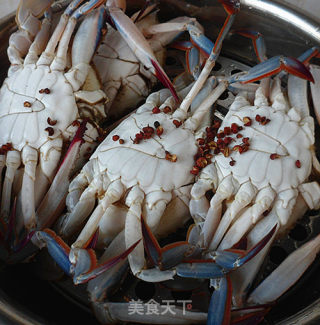 清蒸海螃蟹的做法步骤：5