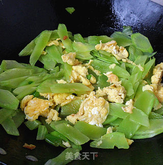 鸡蛋——鸡蛋炒莴笋的做法步骤：7
