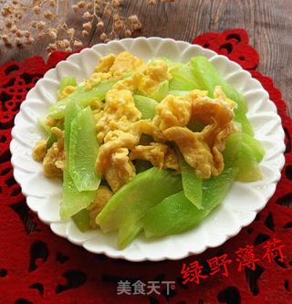 鸡蛋——鸡蛋炒莴笋的做法步骤：8
