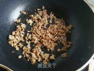肉末豇豆炒豆腐的做法步骤：4