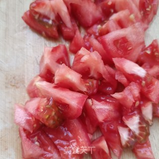 牛肉丸子番茄汤的做法步骤：3