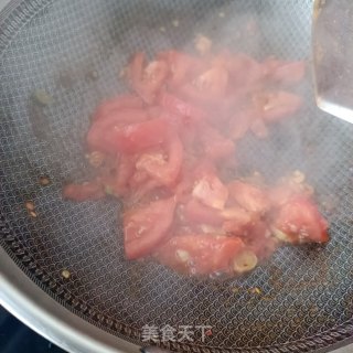 牛肉丸子番茄汤的做法步骤：7
