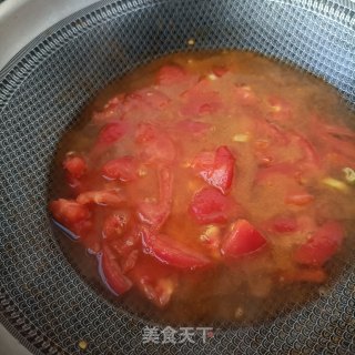牛肉丸子番茄汤的做法步骤：8