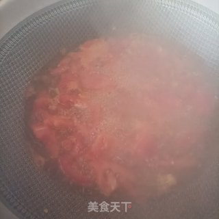 牛肉丸子番茄汤的做法步骤：9