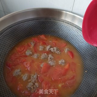 牛肉丸子番茄汤的做法步骤：14
