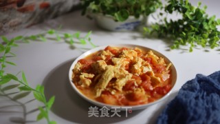家常西红柿炒鸡蛋的做法步骤：6