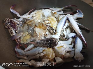 红烧梭子蟹的做法步骤：4