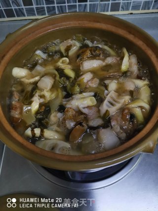 客家苦笋煲的做法步骤：7