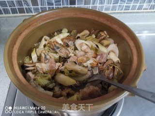 客家苦笋煲的做法步骤：8