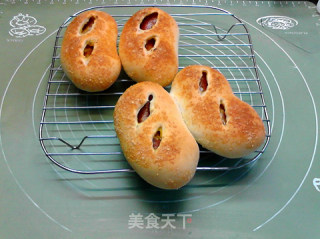 芝士芥末香肠面包的做法步骤：20