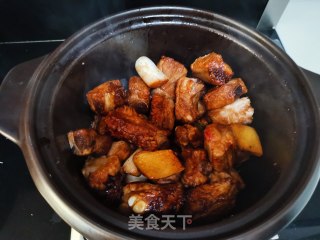 砂锅排骨炖冬瓜的做法步骤：7