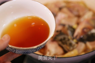 生啫鱼头煲的做法步骤：11