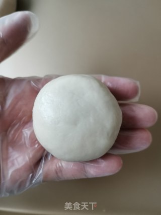 咸蛋黄芋泥饼的做法步骤：9
