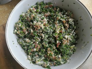 荠菜豆腐馅饼的做法步骤：7