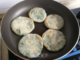 荠菜豆腐馅饼的做法步骤：14