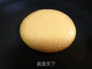 奶香无油南瓜松饼的做法步骤：4