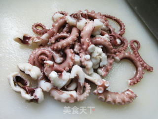 八爪鱼炒洋葱的做法步骤：5