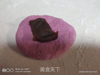 火龙果豆沙面包的做法步骤：6