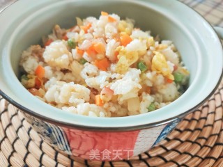 什锦炒饭的做法步骤：10