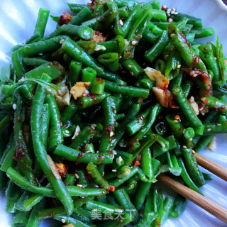 油泼豇豆的做法步骤：7