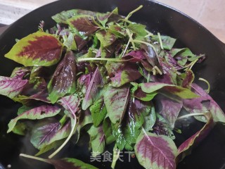 蒜蓉苋菜的做法步骤：3