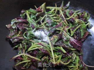蒜蓉苋菜的做法步骤：5