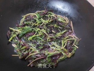 蒜蓉苋菜的做法步骤：6
