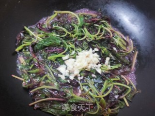 蒜蓉苋菜的做法步骤：7
