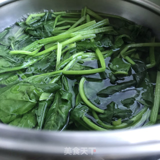 菠菜拌粉丝的做法步骤：5