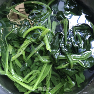 菠菜拌粉丝的做法步骤：6