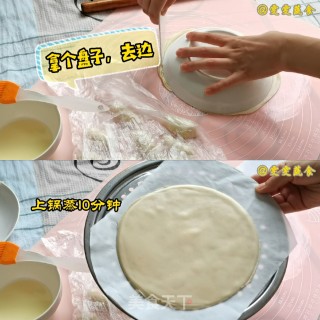 缤纷春饼福袋有点可爱，春饼皮这样做，不破皮，劲道又好吃的做法步骤：9