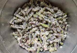 蒜泥拌豆角的做法步骤：9