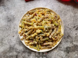 蒜泥拌豆角的做法步骤：14