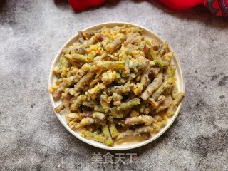 蒜泥拌豆角的做法步骤：15