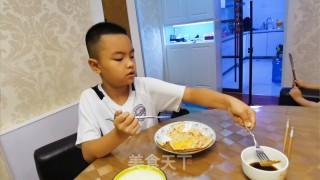 土豆鸡蛋早餐饼的做法步骤：20