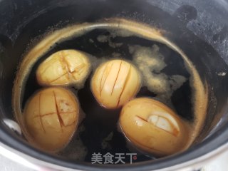 啤酒卤蛋的做法步骤：4
