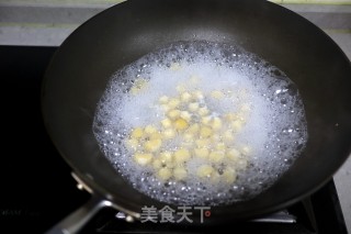 白灼干贝油菜的做法步骤：8