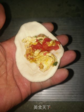 西红柿鸡蛋饺子的做法步骤：11