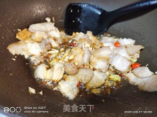 五花肉炒白菜的做法步骤：4
