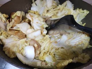 五花肉炒白菜的做法步骤：5