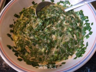 韭菜煎鸡蛋的做法步骤：5
