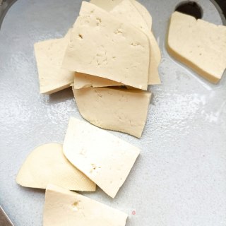 韭苔炒豆腐的做法步骤：3