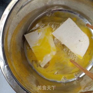韭苔炒豆腐的做法步骤：5