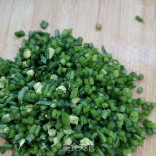 韭苔肉末蒸豆腐的做法步骤：4