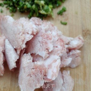 韭苔肉末蒸豆腐的做法步骤：5