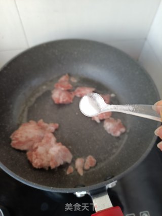 韭苔肉末蒸豆腐的做法步骤：7